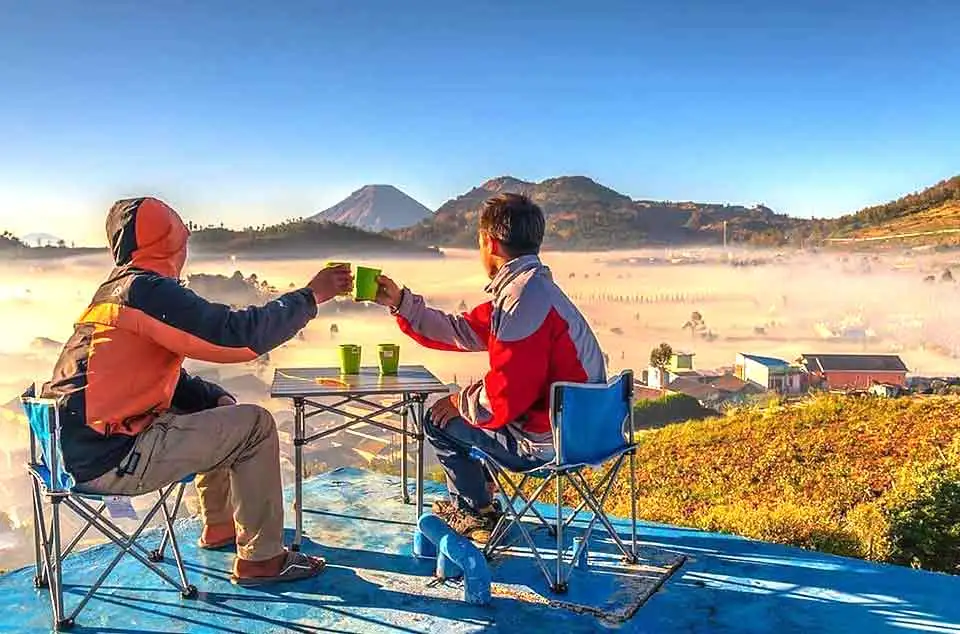 tempat terbaik untuk melihat sunrise di dieng
