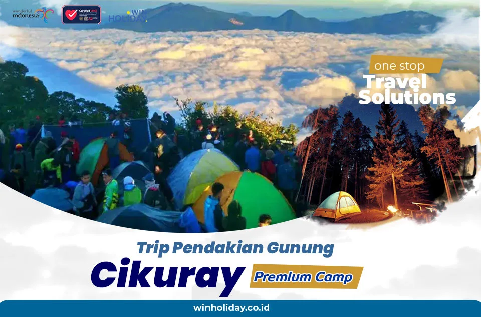 Tour pendakian gunung cikuray premium camp
