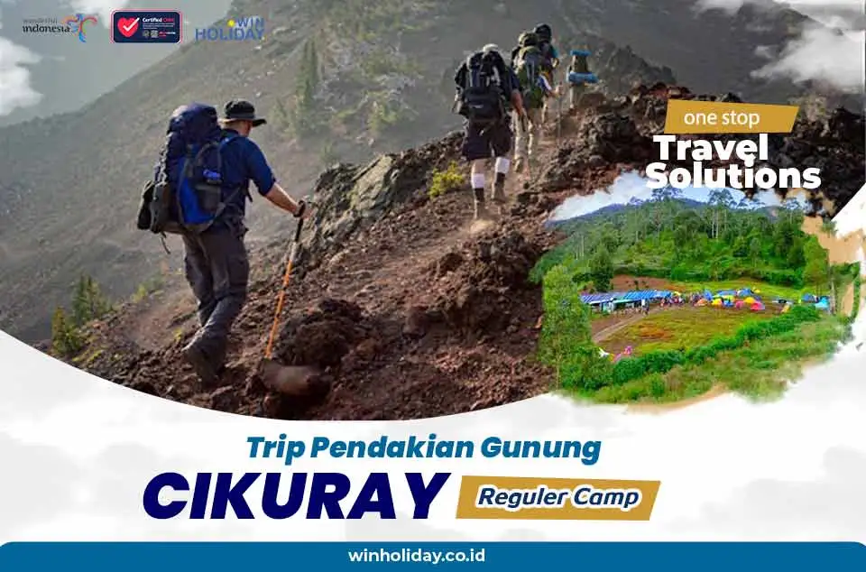 tour pendakian gunung cikuray reguler camp