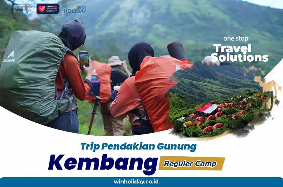 tour pendakian gunung kembang reguler camp