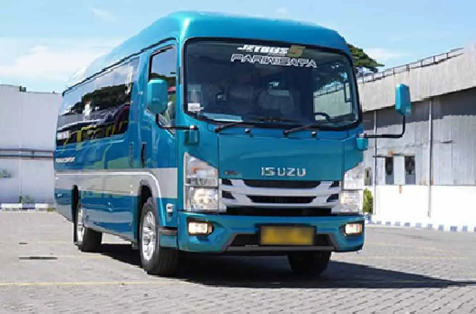 Sewa Elf Pangalengan dari Depok murah