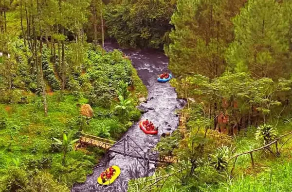 Wisata ekstrim di Pangalengan