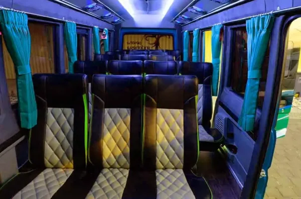 Harga sewa elf 19 seat Depok Papandayan