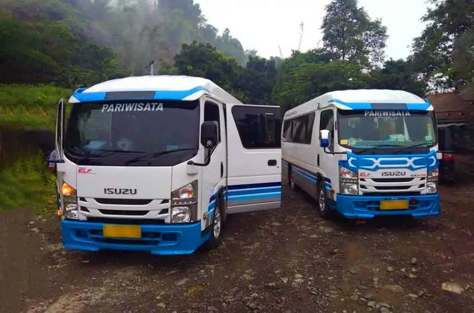 Rental Elf ke Papandayan dari Tangerang