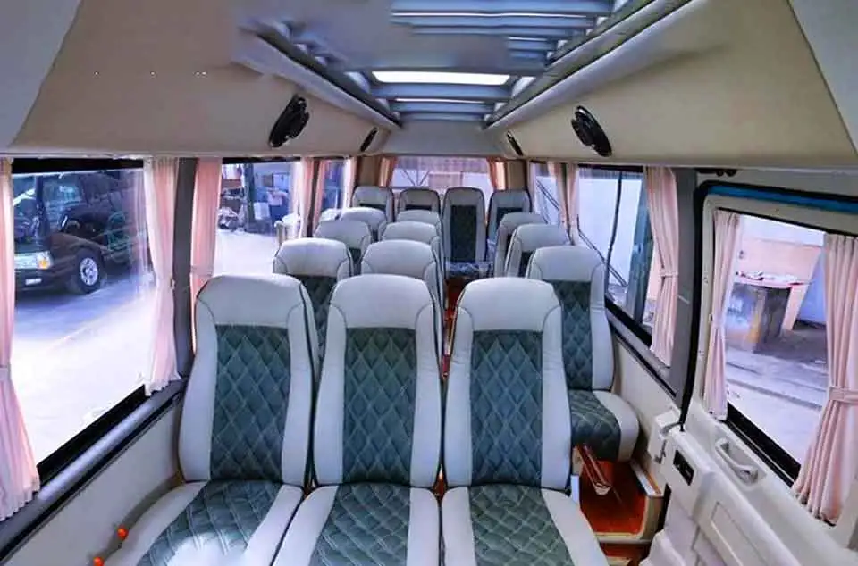 harga sewa elf 19 seat Tangerang Papandayan