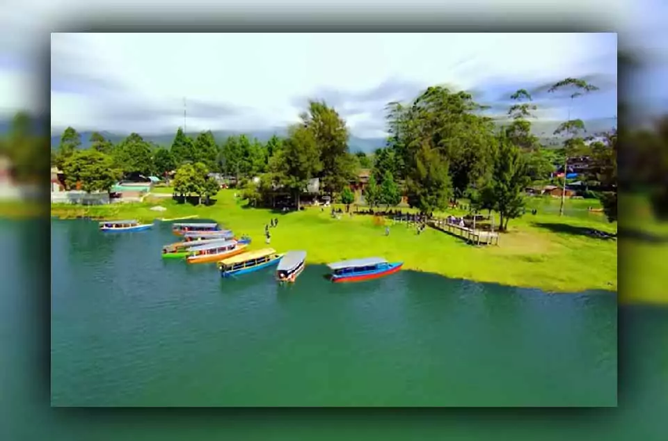 kegiatan wisata air danau Cileunca