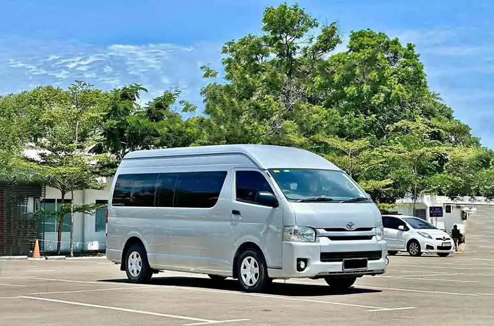 Harga sewa Hiace Tangerang Garut
