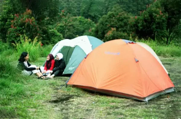 Camping di Papandayan aman