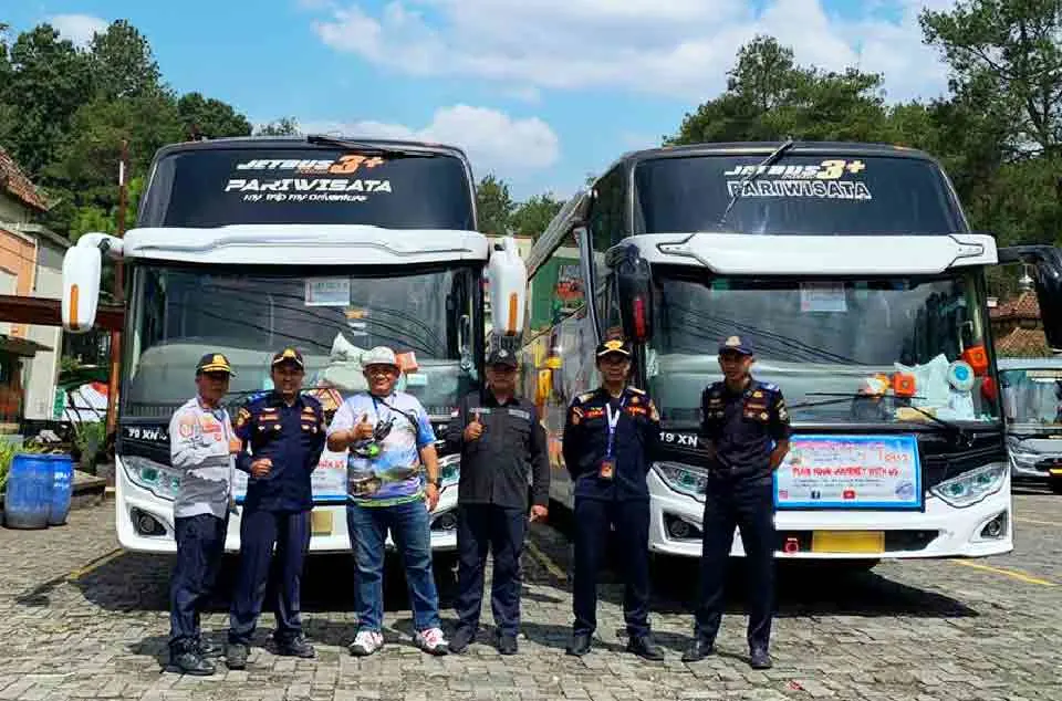aplikasi cek laik bus pariwisata Mitra Darat