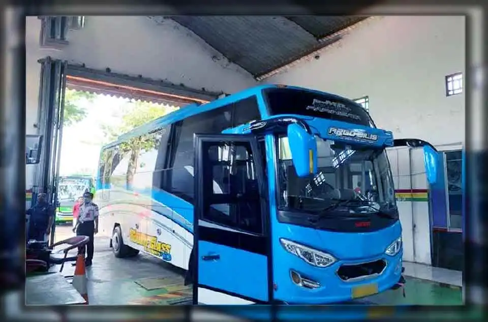 standar kelayakan bus pariwisata Tangerang