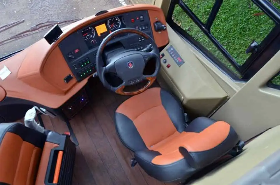 teknologi keamanan aktif bus modern