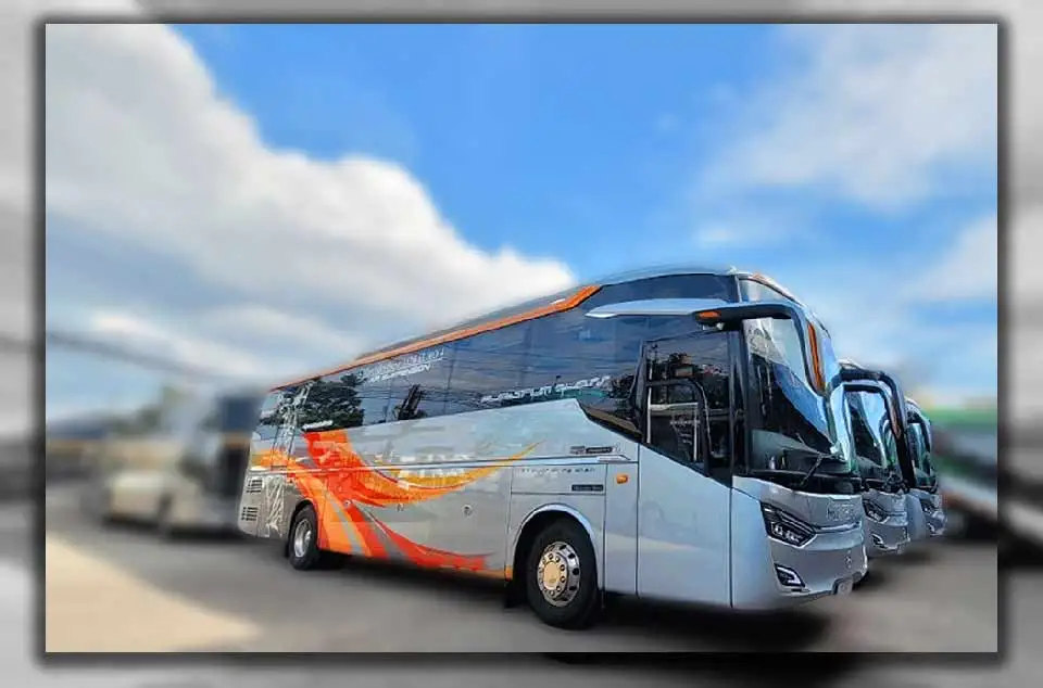 sanksi bus pariwisata ilegal tanpa izin di Bekasi