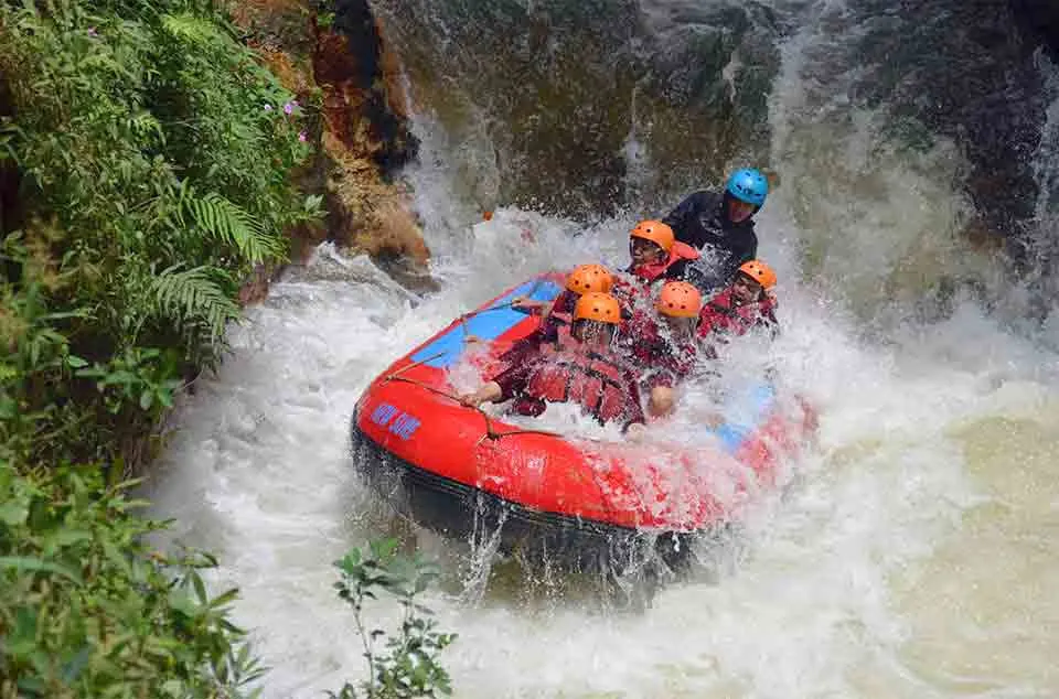 wahana ekstrem Situ Cileunca