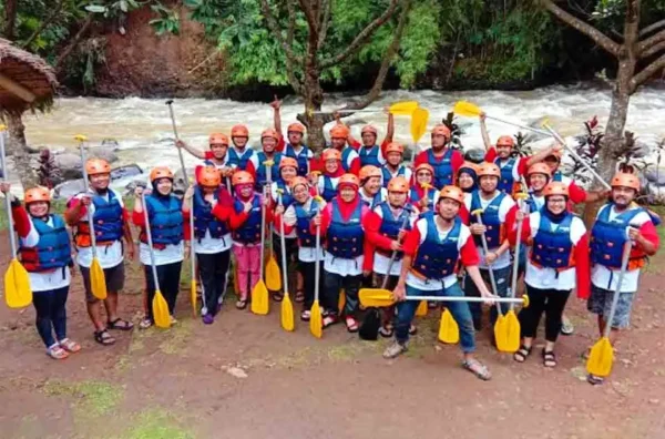 persiapan fisik sebelum rafting