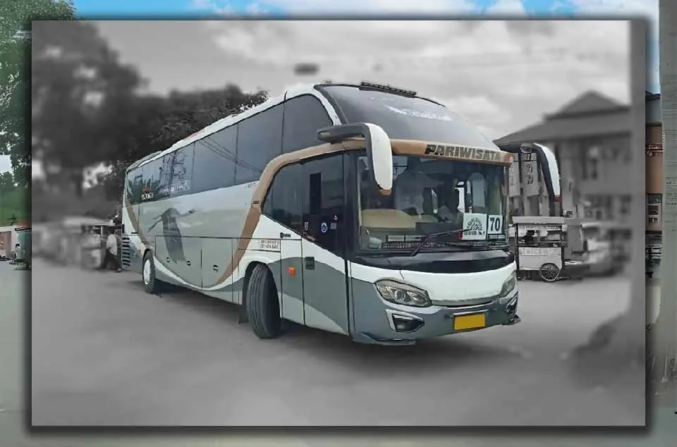 Perlengkapan Toilet Bus dalam Perjalanan dari Bekasi