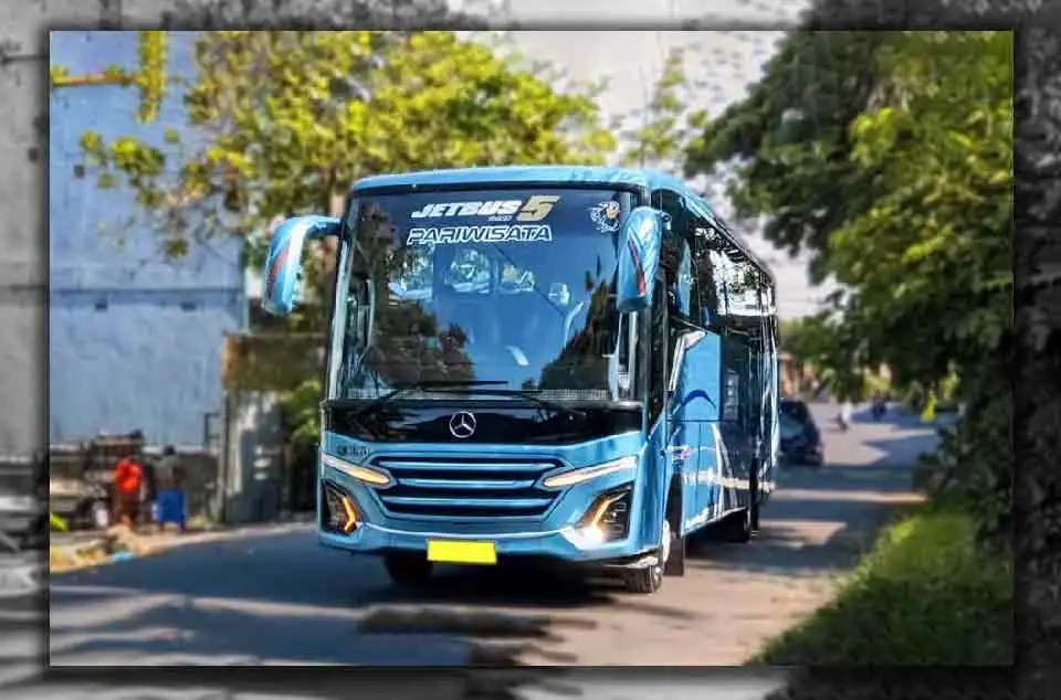 standart kebersihan interior bus pariwisata Bekasi