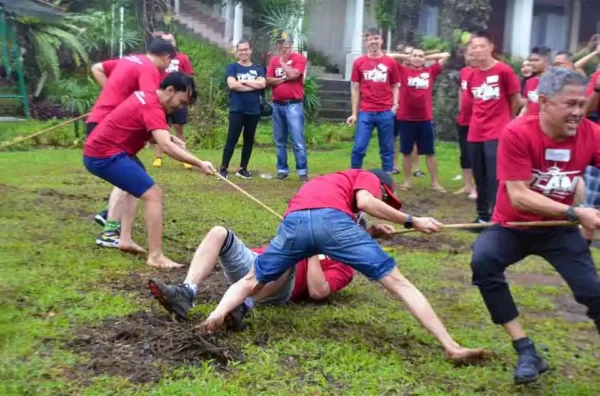 tempat outbound di Pangalengan untuk team building