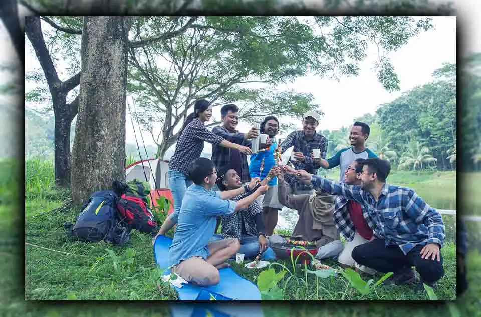 Outing Kantor Wisata Alam di Pangalengan