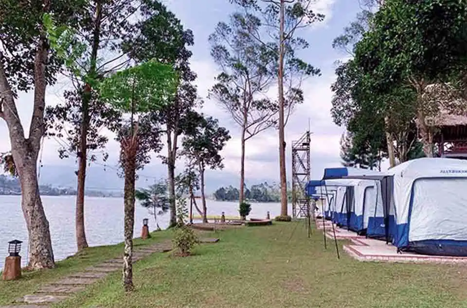 fasilitas paket outing all-in Pangalengan