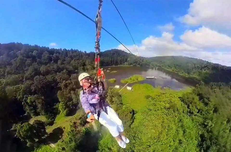 flying fox Situ Gunung
