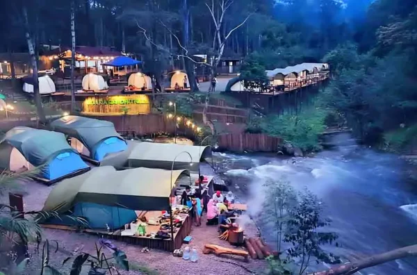 harga sewa villa di Pangalengan untuk rombongan