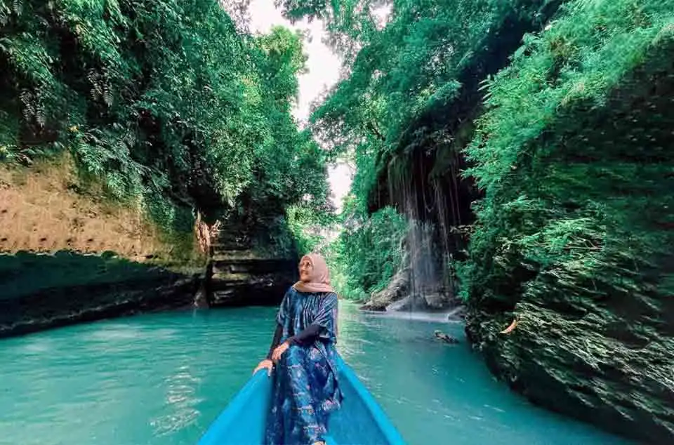 musim kemarau Green Canyon Pangandaran
