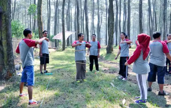 persiapan outbound outdoor Pangalengan