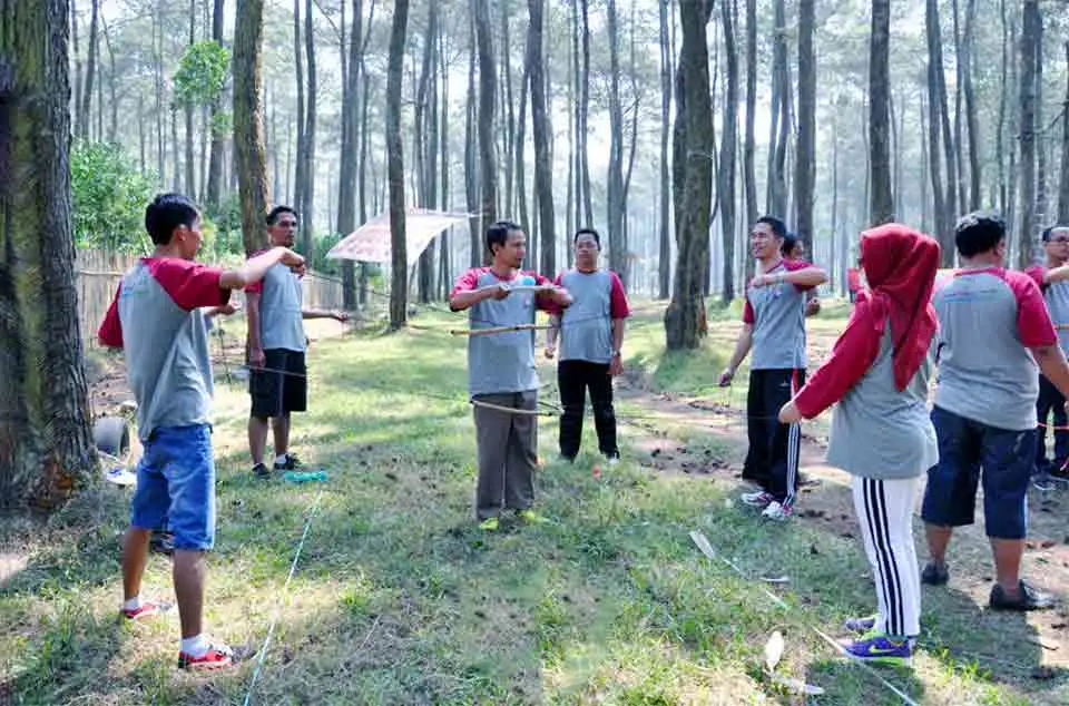 persiapan outbound outdoor Pangalengan