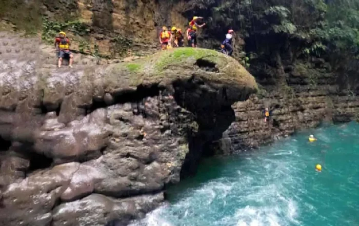 suasana liburan low season di Pangandaran