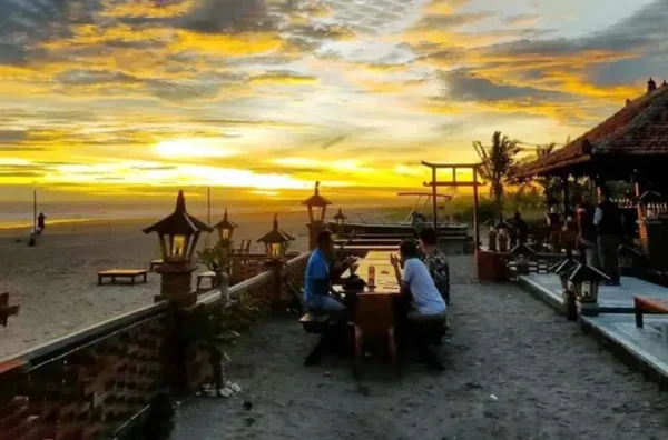 tempat makan rombongan di Pangandaran