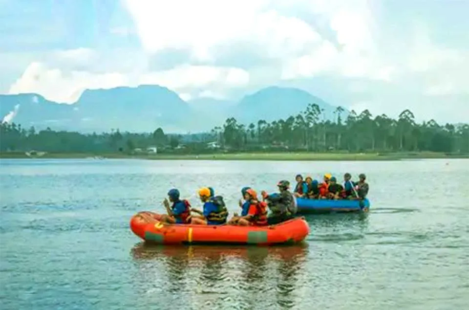 wisata danau Situ Cileunca Pangalengan untuk rombongan