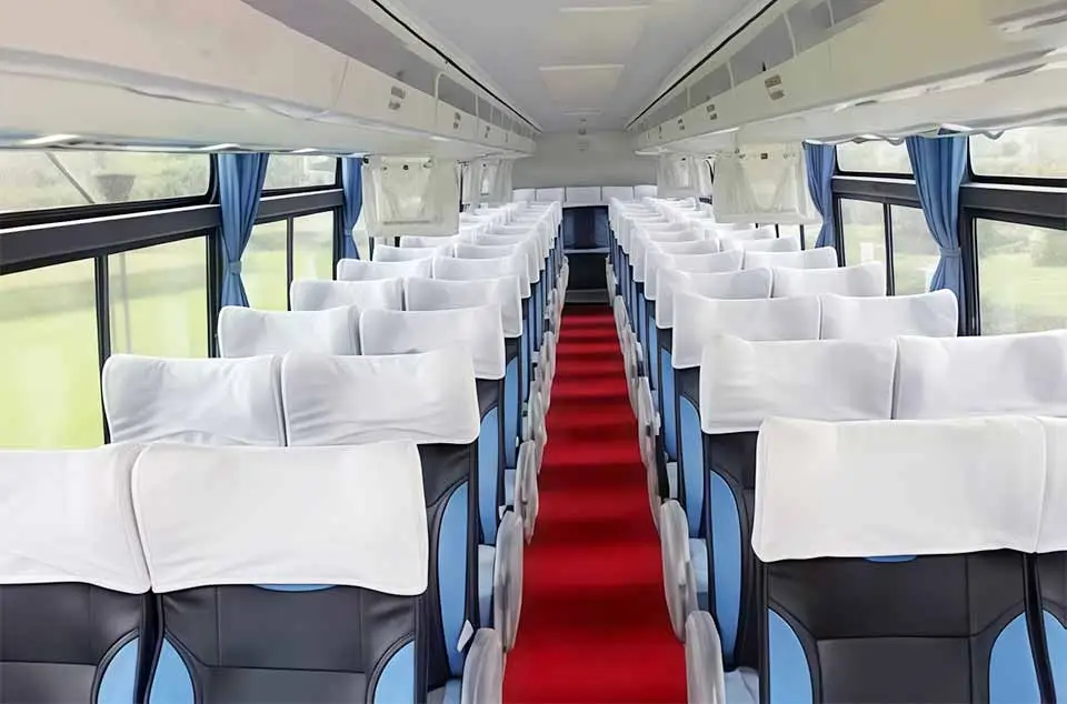 desain interior bus eksekutif Jakarta