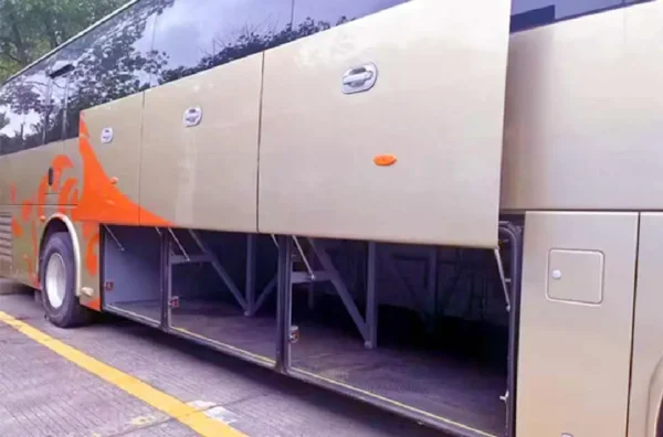 kapasitas bagasi bus SHD untuk koper rombongan