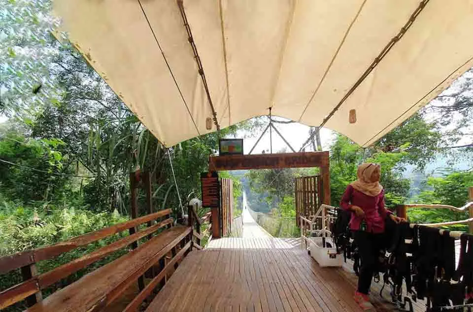 perbedaan tiket VIP dan Reguler Situ Gunung