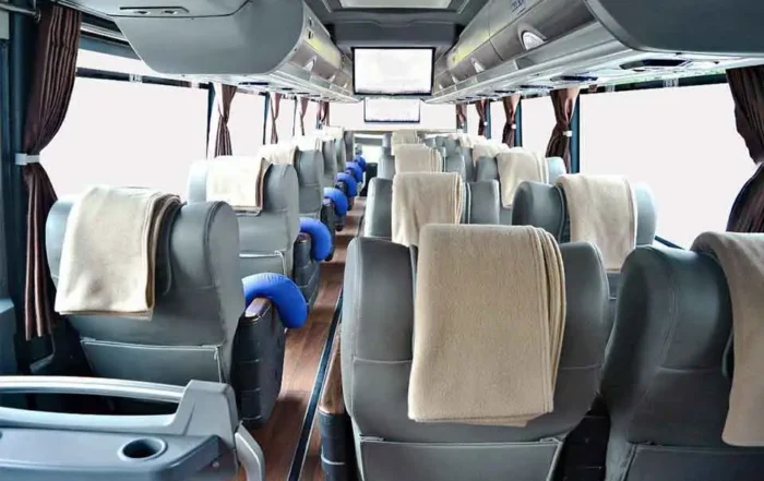 sewa bus luxury Jakarta seat 2-1