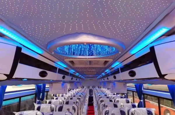 sewa bus pariwisata di Bogor dengan suspensi udara