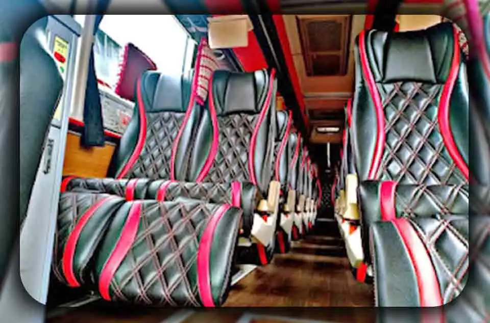 Bus Pariwisata di Depok yang Mengutamakan Kenyamanan Ruang Kaki