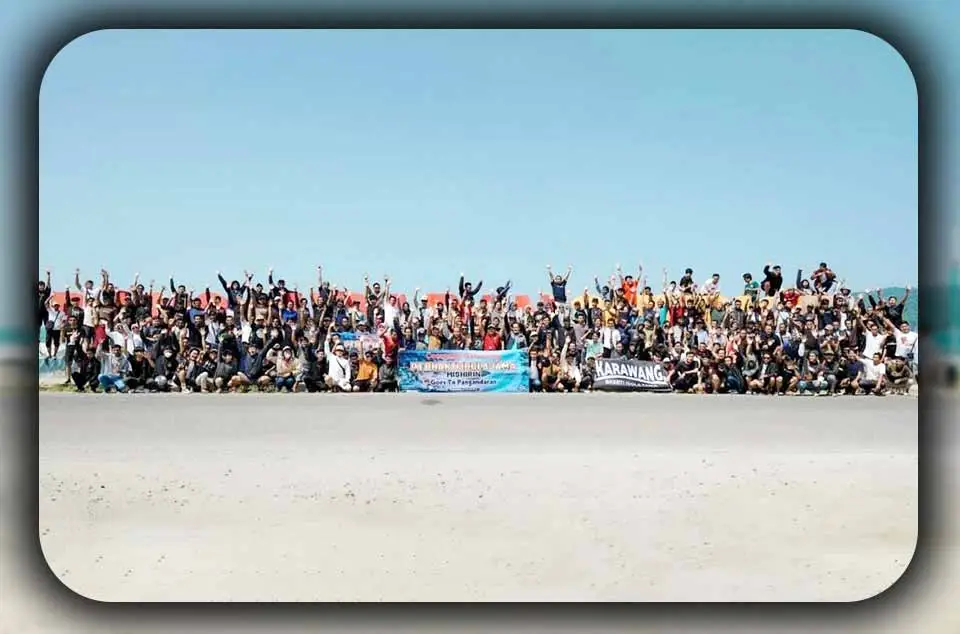 Gathering Perusahaan 100 Orang di Pangandaran