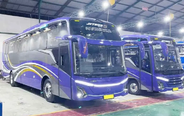 biaya sewa bus pariwisata SHD dan HDD Depok