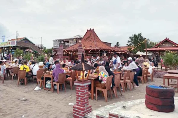 harga seafood di Pantai Timur Pangandaran