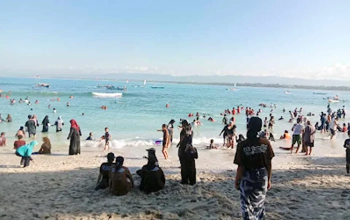 lokasi berenang paling aman di Pangandaran