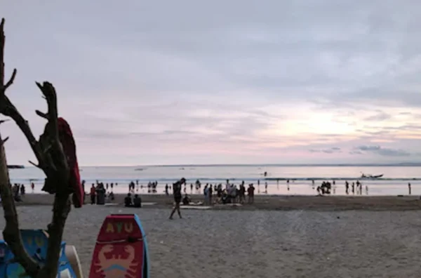 lokasi sunset terbaik di Pantai Barat Pangandaran