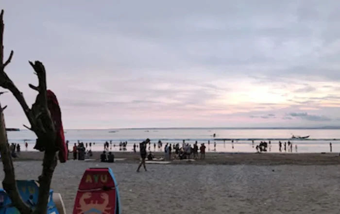 lokasi sunset terbaik di Pantai Barat Pangandaran