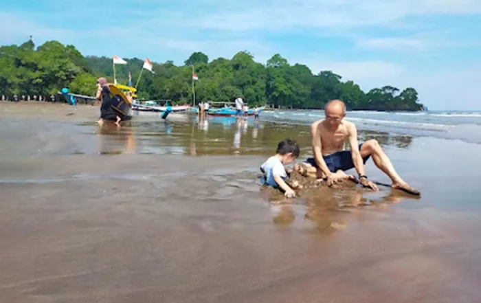 objek wisata di Pangandaran yang minim jalan kaki