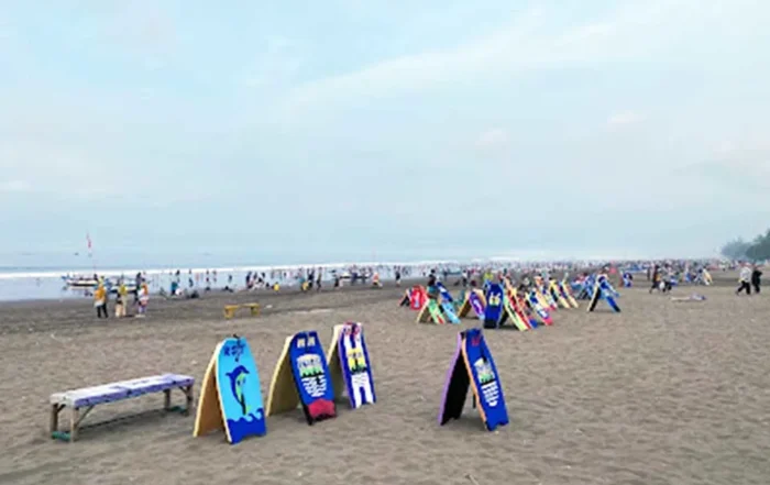 pantai Pasir Putih Pangandaran aman untuk anak