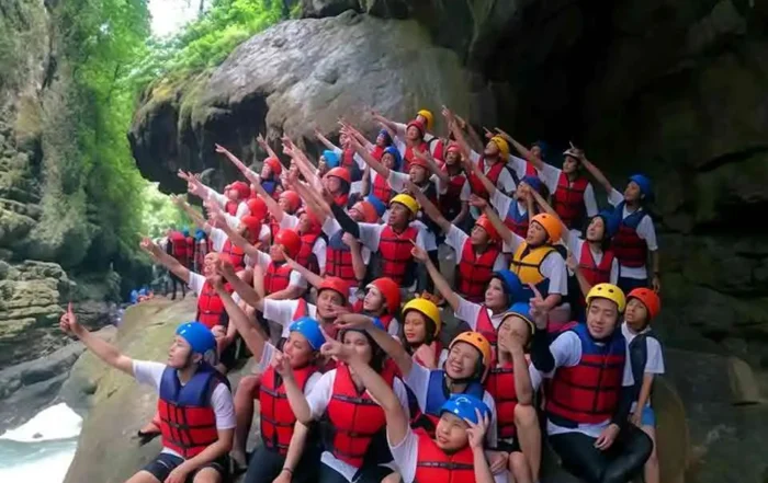 testimoni paket body rafting Green Canyon