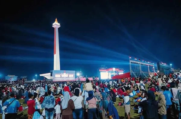 event Monas malam ini konser musik gratis