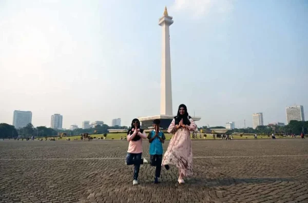 fasilitas ramah anak di kawasan Monas Jakarta