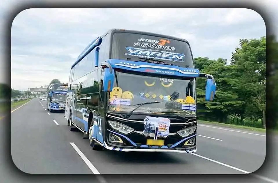 Fitur Keamanan dan Sistem Pengereman Bus Pariwisata untuk Rute Luar Kota dari Tangerang