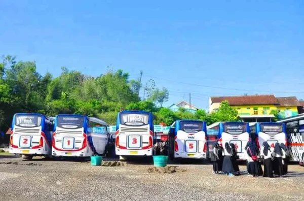 cara nego harga sewa bus pariwisata rombongan
